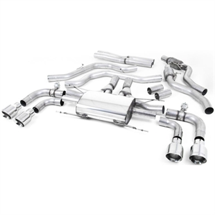 Milltek Cat-back Alfa Romeo Giulia Quadrifoglio 2.9 V6 Bi-Turbo (Non OPF/GPF Models)