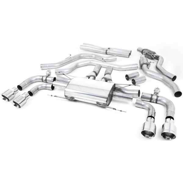 Milltek Cat-back Alfa Romeo Giulia Quadrifoglio 2.9 V6 Bi-Turbo (Non OPF/GPF Models)