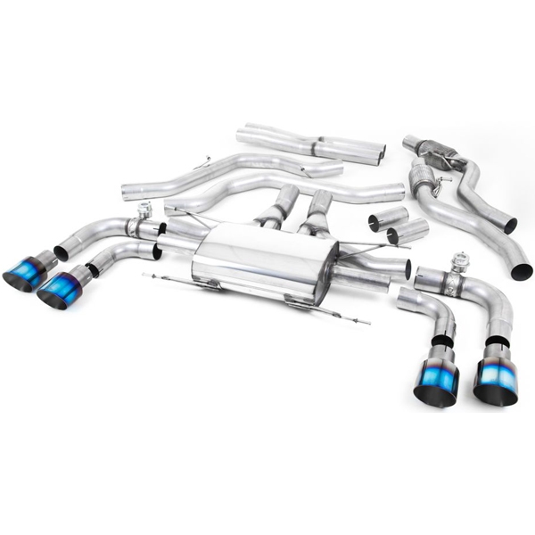 Milltek Cat-back Alfa Romeo Giulia Quadrifoglio 2.9 V6 Bi-Turbo (Non OPF/GPF Models)