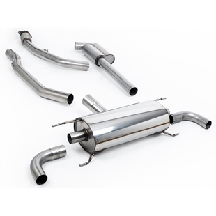Milltek Cat-back Non-Valved & Resonated Exhaust System - Alfa Romeo Giulia 2.0T Veloce