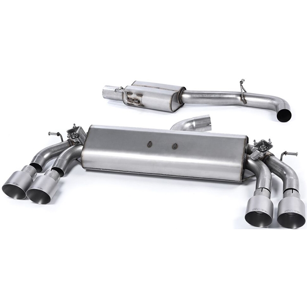 Milltek Cat-back Audi S3 2.0 TFSI quattro 3-Door 8V/8V.2 (Non-GPF Equipped Models Only)