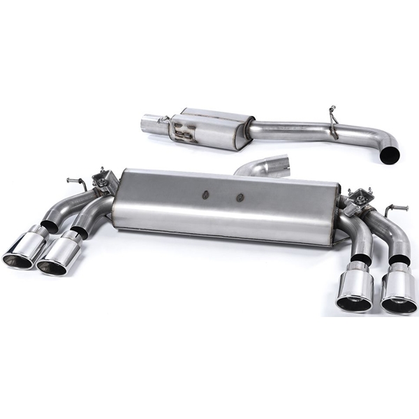 Milltek Cat-back Audi S3 2.0 TFSI quattro 3-Door 8V/8V.2 (Non-GPF Equipped Models Only)