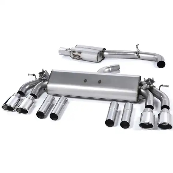 Milltek Cat-back Audi S3 2.0 TFSI quattro Saloon & Cabrio 8V/8V.2 (Non-GPF Equipped Models Only)