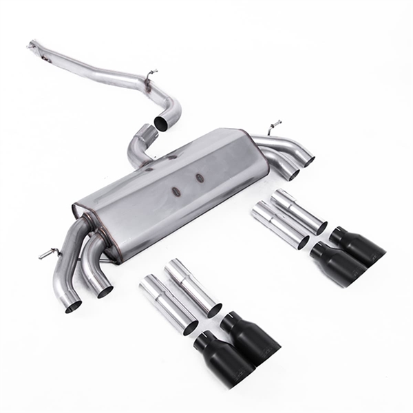 Milltek Cat-back Audi S3 2.0 TFSI quattro Saloon & Cabrio 8V/8V.2 (Non-GPF Equipped Models Only)