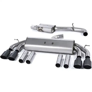 Milltek Cat-back Audi S3 2.0 TFSI quattro Saloon & Cabrio 8V/8V.2 (Non-GPF Equipped Models Only)