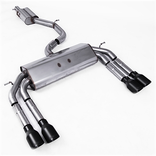 Milltek Cat-back Audi S3 2.0 TFSI quattro Saloon & Cabrio 8V/8V.2 (Non-GPF Equipped Models Only)