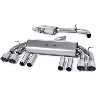 Milltek Cat-back Audi S3 2.0 TFSI quattro Saloon & Cabrio 8V/8V.2 (Non-GPF Equipped Models Only)