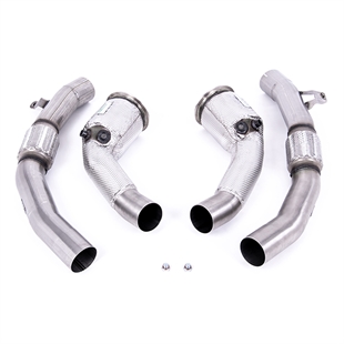 Milltek Large Bore Downpipes & De-Cat Audi RS7 C8 (Non OPF/GPF US/ROW Models)
