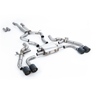 Milltek OPF/GPF Baksystem med JET-115 Carbonändrör till BMW X3 X3M / X3M Comp (G01)