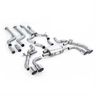 Milltek LCI - Primärt Cat-Back System med Polerade Ändrör BMW X4 G02