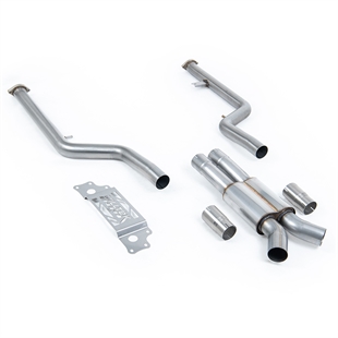 Milltek GPF/OPF Bypass - Resonerad till OE Axel Bak Endast BMW 2 Series M2 Coupe