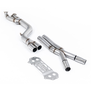 Milltek GPF/OPF Bypass - X-rör till Endast OE Axle Back BMW 3-serie G80/G81 M3 & M3 Competition S58