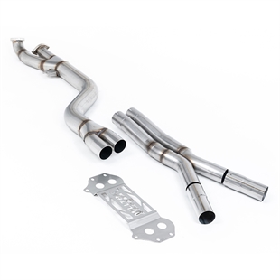 Milltek Sekundär Katalysator Bypass - X Pipe till Milltek Axle Back Endast BMW 3 Serie G80/G81 M3 & M3