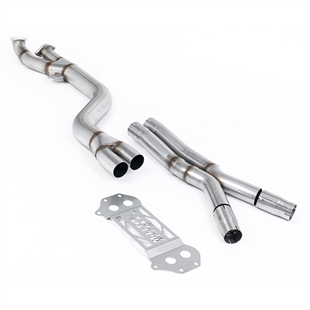 Milltek Sekundär Katalysator Bypass - X Pipe till OE Axle Back Endast BMW 3 Serie G80/G81 M3 & M3