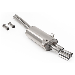 Milltek Cat-back Avgassystem Med OEM+ Enkelväggiga Polerade 70 mm Ändrör Till BMW 3-serie E36 325i och 328i