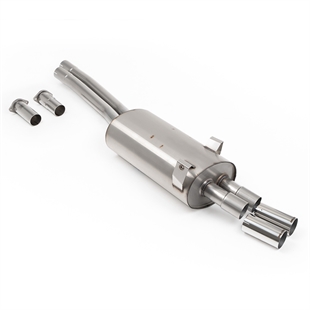 Milltek Cat-back Avgassystem Med OEM+ Enkelväggiga Polerade 70 mm Ändrör Till BMW 3-serie E36 325i och 328i