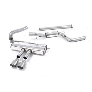 Milltek Semi-Resonerad Cat-Back med Titanium Ändrör Ford Focus MK3 ST