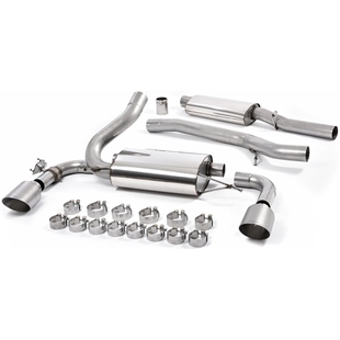 Milltek Cat-back Ford Focus Mk3 RS 2.3-litre EcoBoost 4wd 5-Door Hatchback