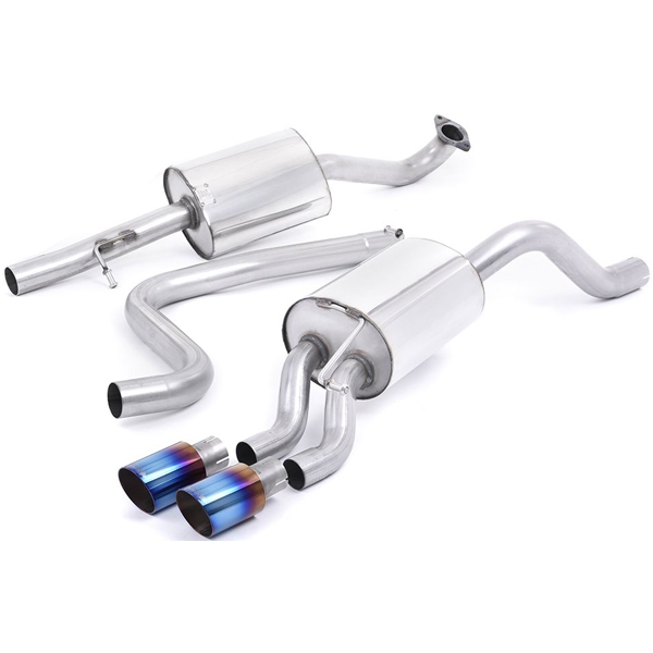 Milltek Cat-back Ford Fiesta Mk7/Mk7.5 1.0T EcoBoost (100/125/140PS)