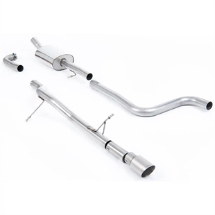 Milltek Cat-back Ford Fiesta Mk8 1.0T EcoBoost ST-Line 3 & 5 Door (Non-OPF/GPF Models Only)