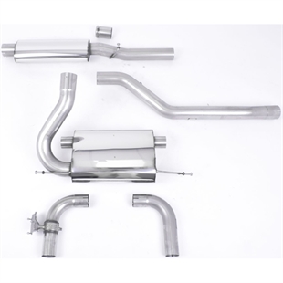 Milltek Cat-back Ford Focus Mk3 RS 2.3-litre EcoBoost 4wd 5-Door Hatchback