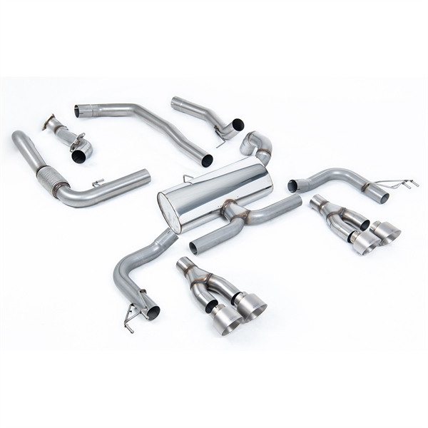 Milltek Cat-back Honda Civic Type R FK2 Turbocharged 2.0 litre i-VTEC (LHD models only)