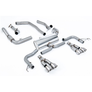 Milltek Cat-back Honda Civic Type R FK2 Turbocharged 2.0 litre i-VTEC (LHD models only)