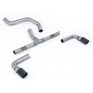 Milltek Resonerad Partikelfilter-Bakre System med Carbon Ändrör Ineos Quartermaster (Bensin)