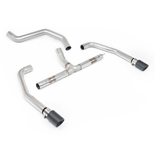 Milltek Icke-Resonansdämpat (Högre Ljudnivå) Partikelfilter-Back System med Kolfiberändrör till Ineos Quartermaster B57