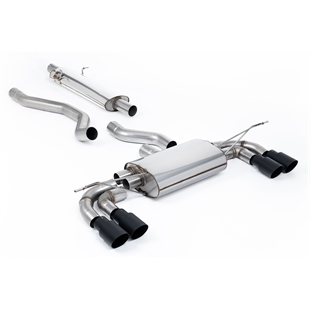 Milltek OPF/GPF-Back-System med Cerakote Svarta Ändrör till Land Rover Defender 130 3.0 I6 P400