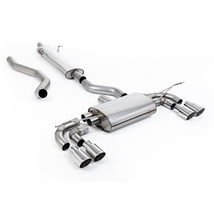 Milltek OPF/GPF-Back-System med Polerade Ändrör till Land Rover Defender 130 2.0 I4 P300 & P400e