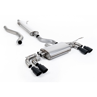 Milltek OPF/GPF-Back-System med Svarta Ändrör till Land Rover Defender 130 2.0 I4 P300 & P400e