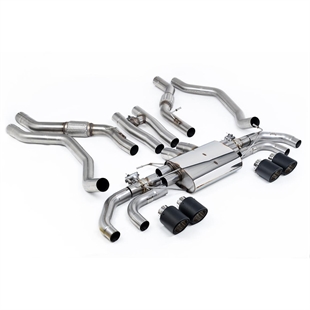 Milltek OPF/GPF Bakre Avgassystem med JET-115 Carbon Ändrör Range Rover Sport SV L461 V8