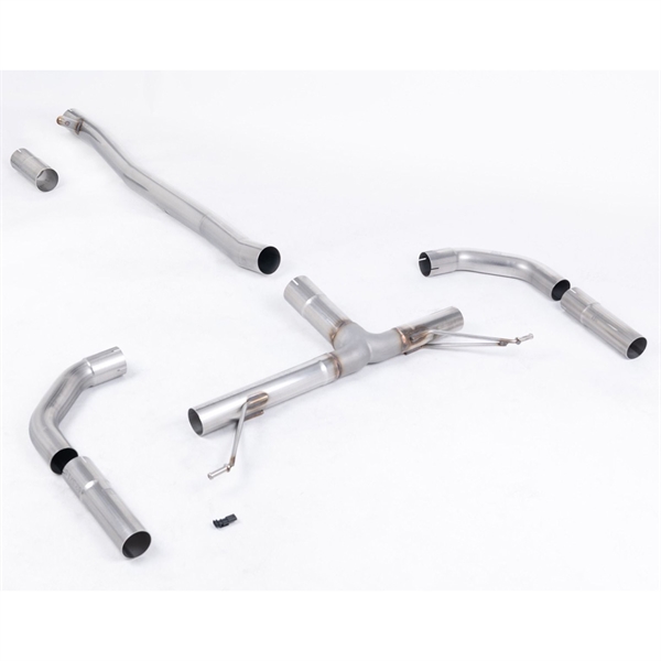 Milltek Cat-back Mercedes CLA-Class CLA35 AMG 2.0 Turbo Coupe & Shooting Brake (Non-OPF/GPF Models)