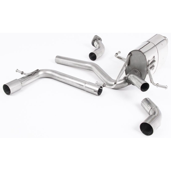 Milltek Cat-back Suzuki Swift Sport 1.4 BoosterJet (Non Hybrid and without GPF/OPF)