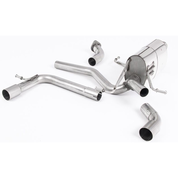 Milltek Cat-back Suzuki Swift Sport 1.4 BoosterJet (Non Hybrid and without GPF/OPF)