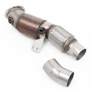 Milltek Large Bore Downpipe och Hi-Flow Sportkatalysator För BMW 3-serie G20 M340i Sedan