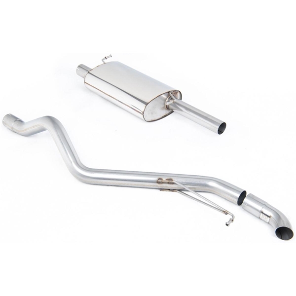 Milltek Cat-back Volkswagen Transporter \ Caravelle T5 SWB 1.9 TDi (85ps & 104ps) 2WD and 4MOTION