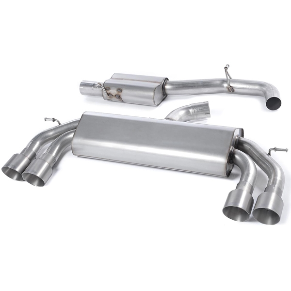 Milltek Cat-back Volkswagen Golf MK7 R 2.0 TSI 300PS (ECE Approved & 76.2mm Systems)