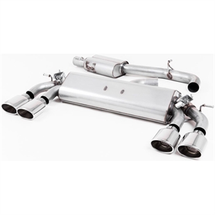 Milltek Cat-back Volkswagen Golf Mk7.5 R 2.0 TSI 310PS (Non-GPF Equipped Models Only) - 76mm & EC Approved Systems