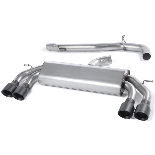 Milltek Cat-back Volkswagen Golf Mk7.5 R 2.0 TSI 300PS (GPF Equipped Models Only) - 76mm & EC Approved Systems