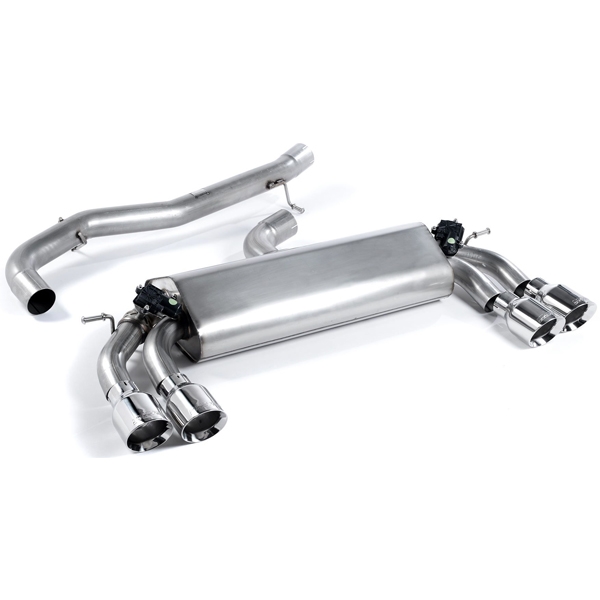 Milltek Cat-back Volkswagen Golf Mk7.5 R 2.0 TSI 300PS (GPF Equipped Models Only) - 76mm & EC Approved Systems