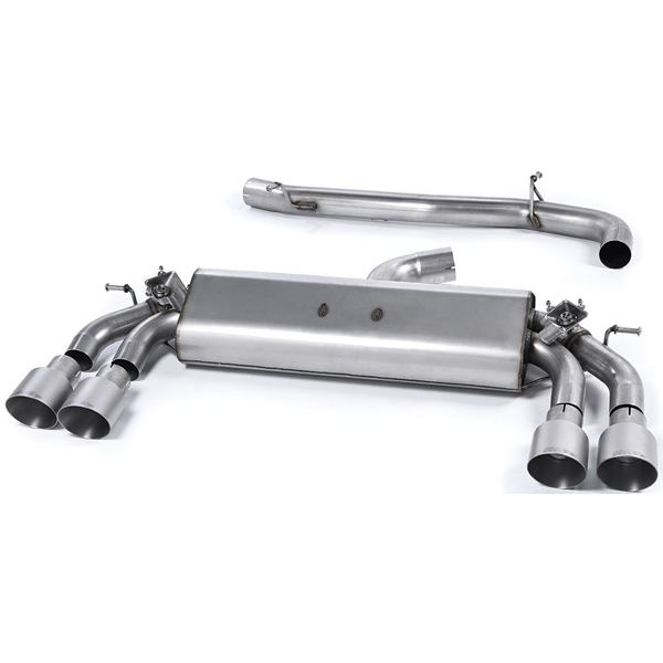 Milltek Cat-back Volkswagen Golf Mk7.5 R 2.0 TSI 300PS (GPF Equipped Models Only) - 76mm & EC Approved Systems