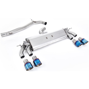 Milltek Cat-back Volkswagen Golf Mk7.5 R 2.0 TSI 300PS (GPF Equipped Models Only) - 76mm & EC Approved Systems