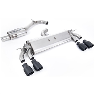 Milltek Cat-back Volkswagen Golf Mk7.5 R 2.0 TSI 310PS (Non-GPF Equipped Models Only) - 76mm & EC Approved Systems