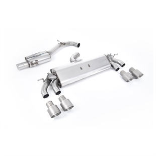 Milltek Cat-back Volkswagen Golf Mk7.5 R 2.0 TSI 310PS (Non-GPF Equipped Models Only) - 76mm & EC Approved Systems