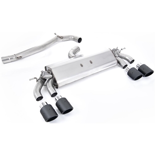 Milltek Cat-back Volkswagen Golf Mk7.5 R 2.0 TSI 300PS (GPF Equipped Models Only) - 76mm & EC Approved Systems