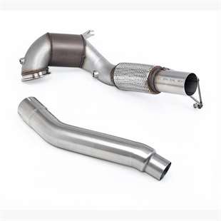 Milltek Stor Diameter Downpipe och Hi-Flow Sports Cat (För OE Cat-Back) VW Golf GTI Mk8