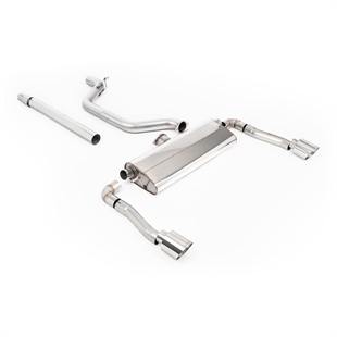 Milltek 80MM OPF/GPF Bakre System med Polerade GT-115 Ändrör Seat Cupra Formentor 2.0TSI 245ps (GPF Modeller)