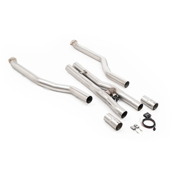 Milltek Sekundär Katalysator Bypass - För Milltek Axle Back och Downpipes BMW 5 Serie M5 G90/G99